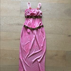 Disney Meg Hercules Costume Sleeveless Maxi Dress